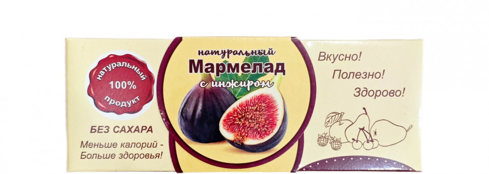  Мармелад натуральный "Инжир" 140г  в Череповце