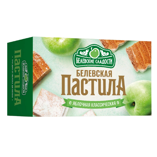 №2 Пастила  200г диетическая КЛАССИКА, НОВЫЙ ФОРМАТ (4 шт по 50гр)   в Череповце