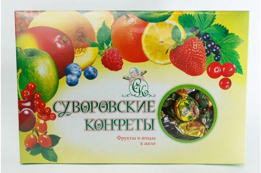  Суворовские конфеты желейные 500г в Череповце