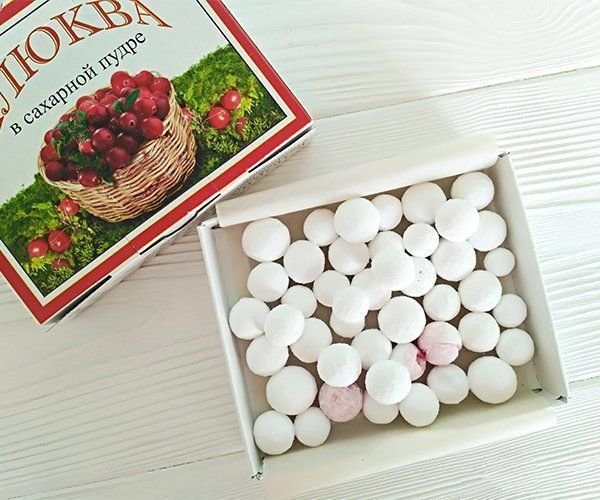 №2 Клюква в сахаре 125г в Череповце